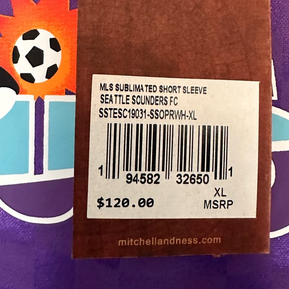 Seattle Sounders Jersey NEW WITH TAGS - Picture 2 of 6